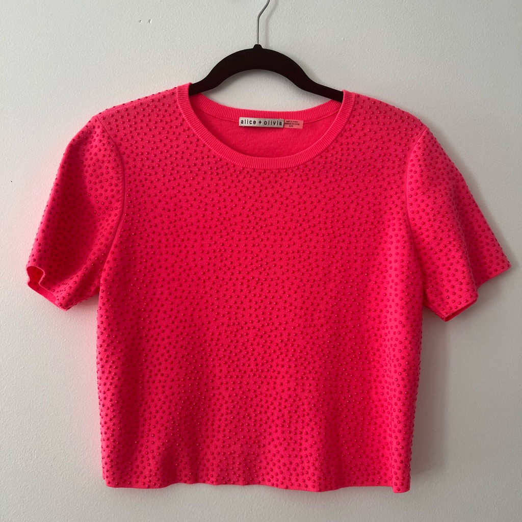 Alice And Olivia Blouse, Size Xl